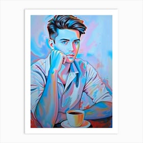 Creative Male Portrait 133 Art Print