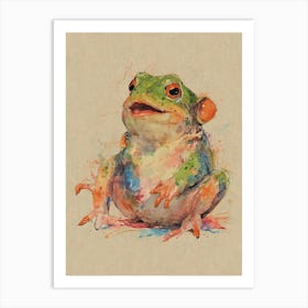 Frog! 3 Art Print