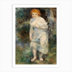 The Source (La Source) (1875) By Pierre Auguste Renoir Art Print