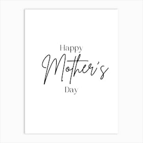 Happy Mothers Day Art Print