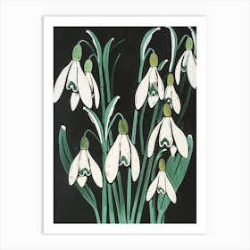 Snowdrops 2 Art Print