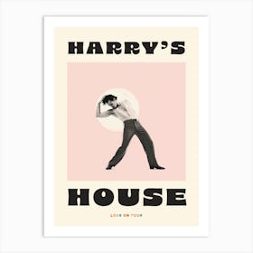 Harry S House Love On Tour Poster 3 Art Print