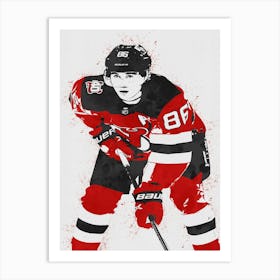 Jack Hughes 2 Art Print