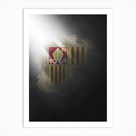 Andorra Spain Football Poster Art Print