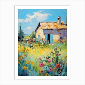 House In The Countryside Art Print