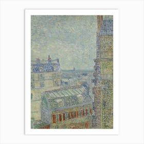 Van Gogh - View From Theo’S Apartment Art Print