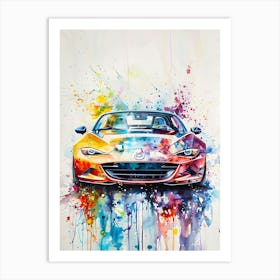 Mazda Miata Mx 5 Nb Art Print