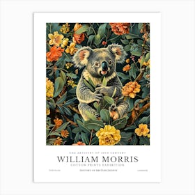 William Morris Exhibition Animals Series 56 Art Print