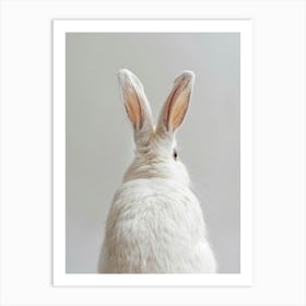 White Rabbit Art Print