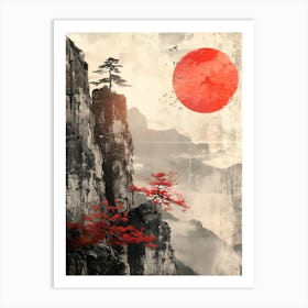 Asian Landscape 4 Art Print