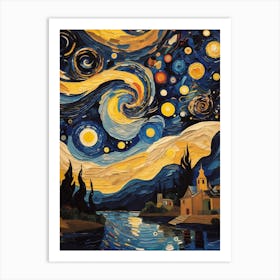 Starry Night 6 Art Print