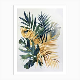 Tropical Leaves 29 Art Print