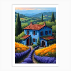 Tuscany 1 Art Print