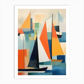 Sailboats 14 Art Print