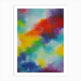 Rainbow Clouds Art Print