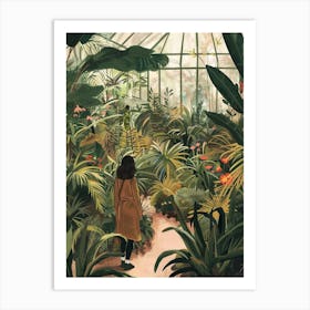 In The Garden Royal Botanic Garden Edinburgh United Kingdom 8 Art Print