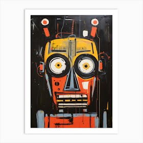 My Robot Friend Art Print