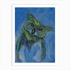 Barney The Owl Art Print