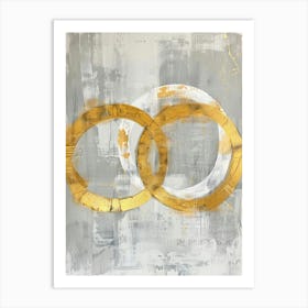 Rings Of Gold Art Print