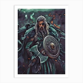 Viking warrior 2 Art Print