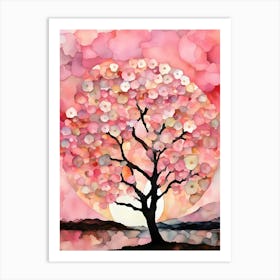 Sakura Tree Art Print