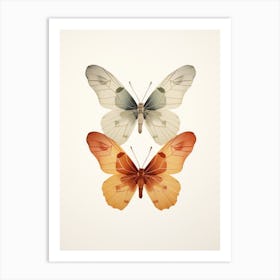 Butterfly Illustration Art Print