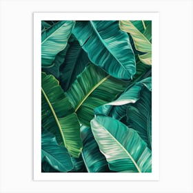 Tropical Leaves 56 Art Print