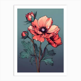 Poppies 37 Art Print