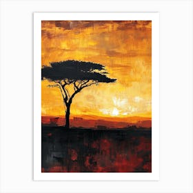 Africa 8654 Art Print