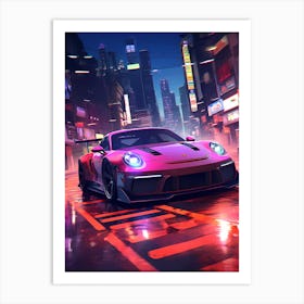 Porsche 911 Gt3 1 Art Print