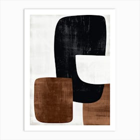 Rabat Stone Park Bauhaus Minimalist Art Print