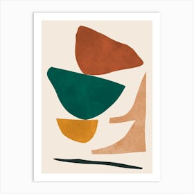 Modern expressionist 10 Art Print