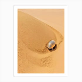 Jellyfish In The Desert Art Print