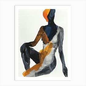 Abstract Of A Woman 34 Art Print