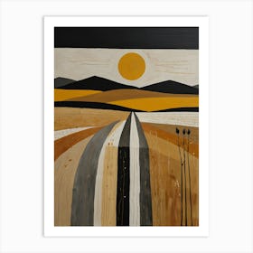 Road To Nowhere 1 Art Print