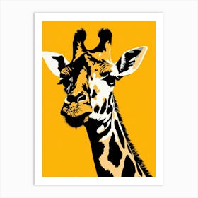 Giraffe 10 Art Print