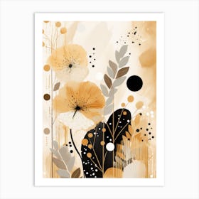 Golden Poppies Art Print