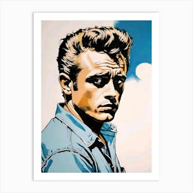 James Dean Art Print