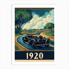 Aihrgdesign A Retro Industrial Poster Promoting Modern Automo 553426c9 9507 4522 A84c B94c1801960f 2 Art Print