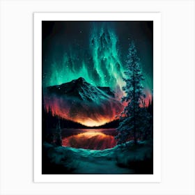 Aurora Borealis 15 Art Print