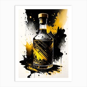 Scotch Bottle Art Print