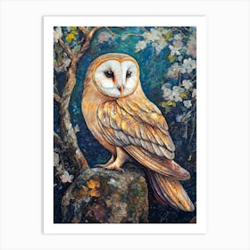 Barn Owl Art Print