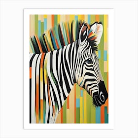 Zebra Art Print