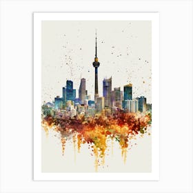 Toronto Skyline 3 Art Print