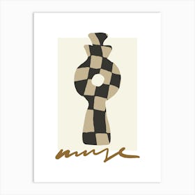 Chess Piece Art Print