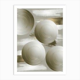 Abstract Circles 2 Art Print