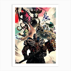 Dungeons And Dragons Art Print