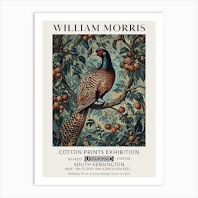 William Morris Pheasant Vintage Vintage Exhibition Art Print