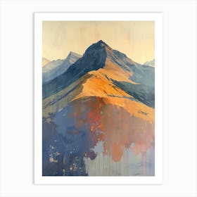 'Scottish Mountains' Art Print