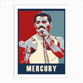 Freddie Mercury 1 Art Print